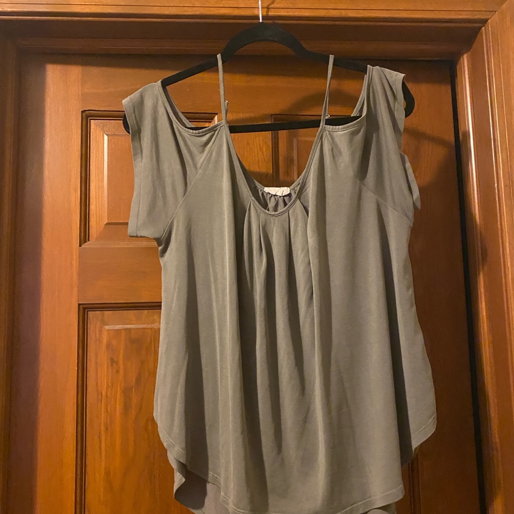Green sienna sky blouse